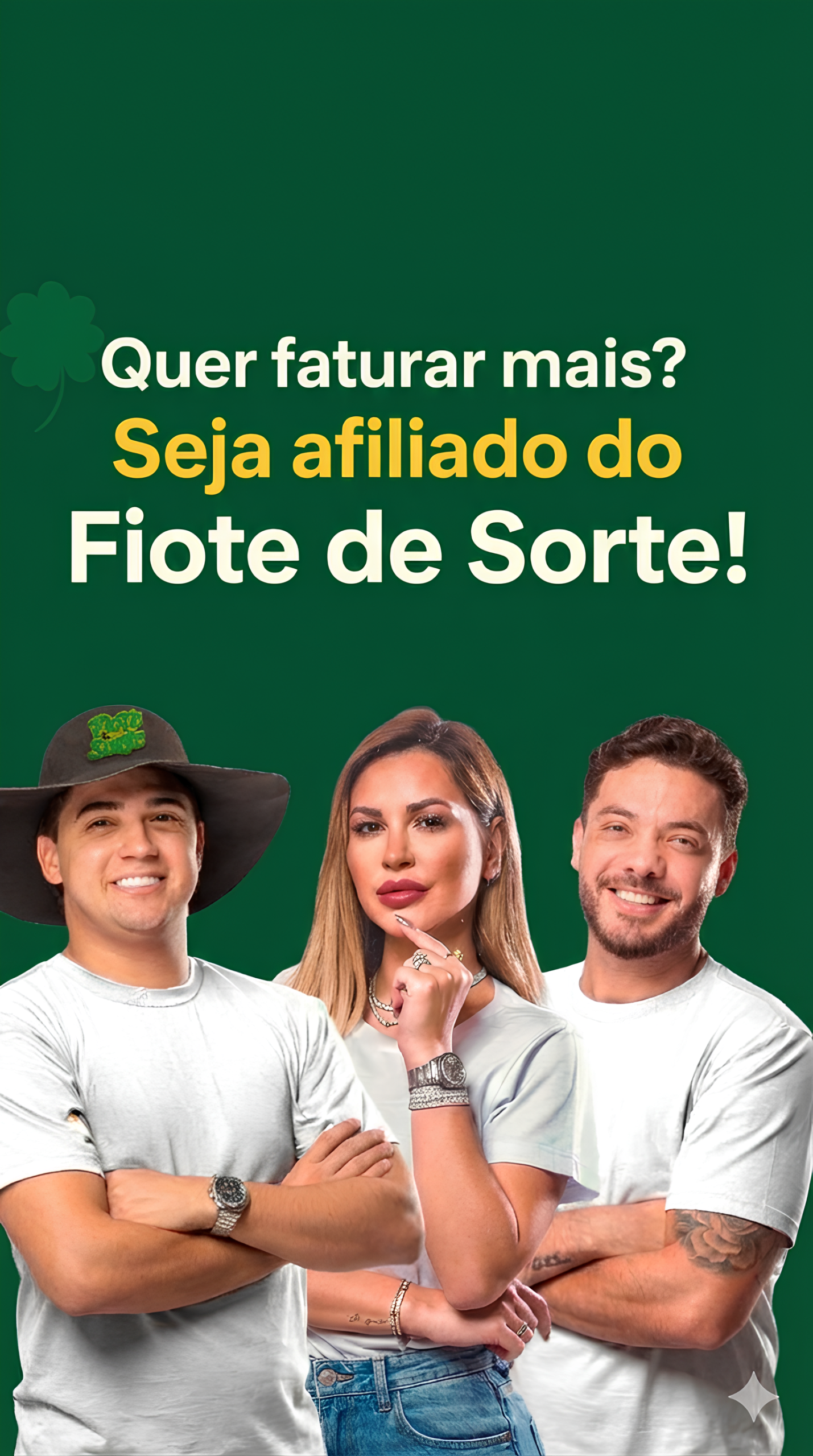Afiliado Fiote de Sorte - Ganhe dinheiro como revendedor